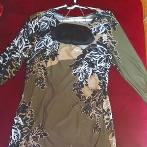 Olive Beige Dress